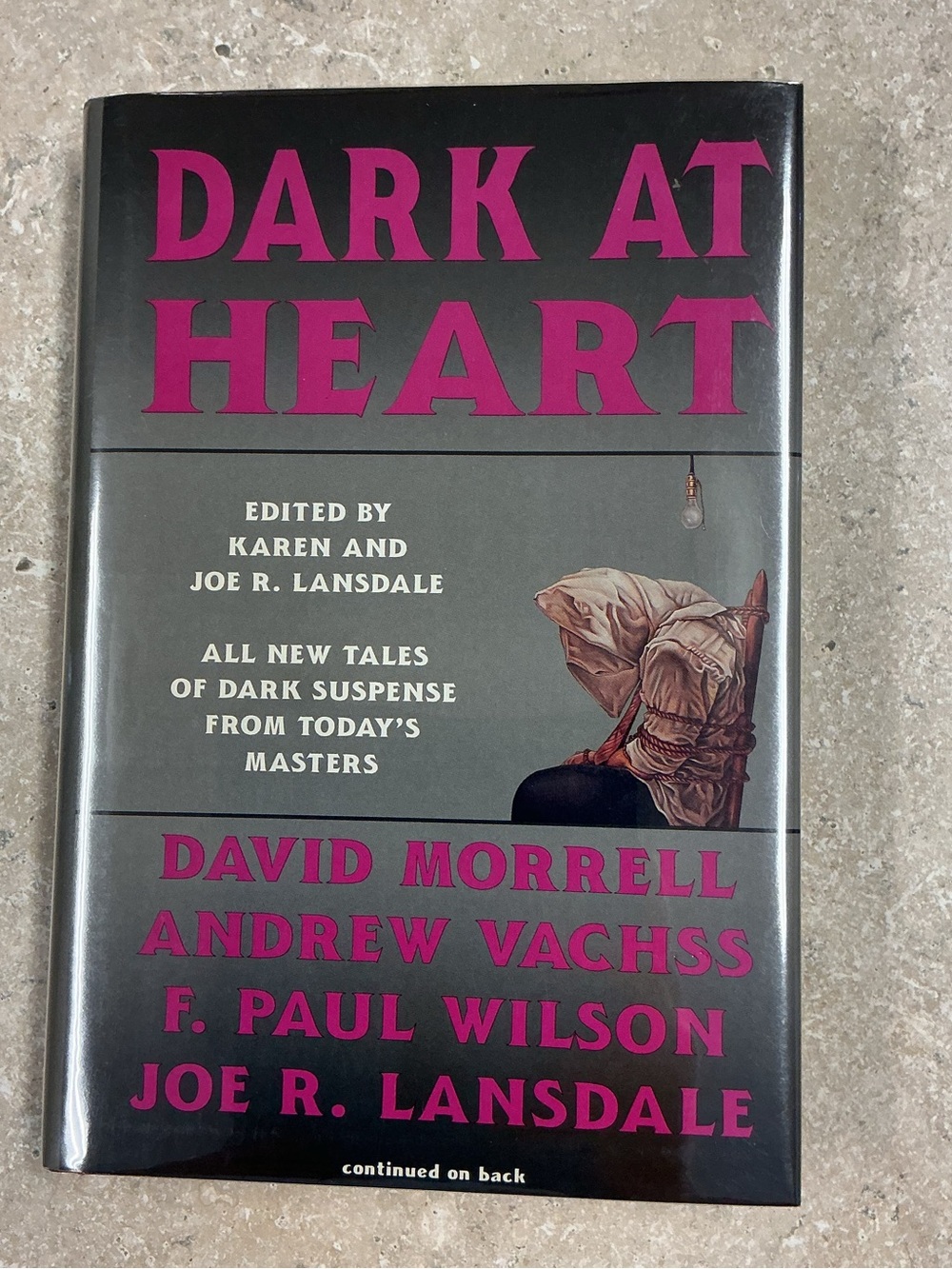 Dark at Heart Joe R. Lansdale HB 1ST vintage horror & Dark suspense